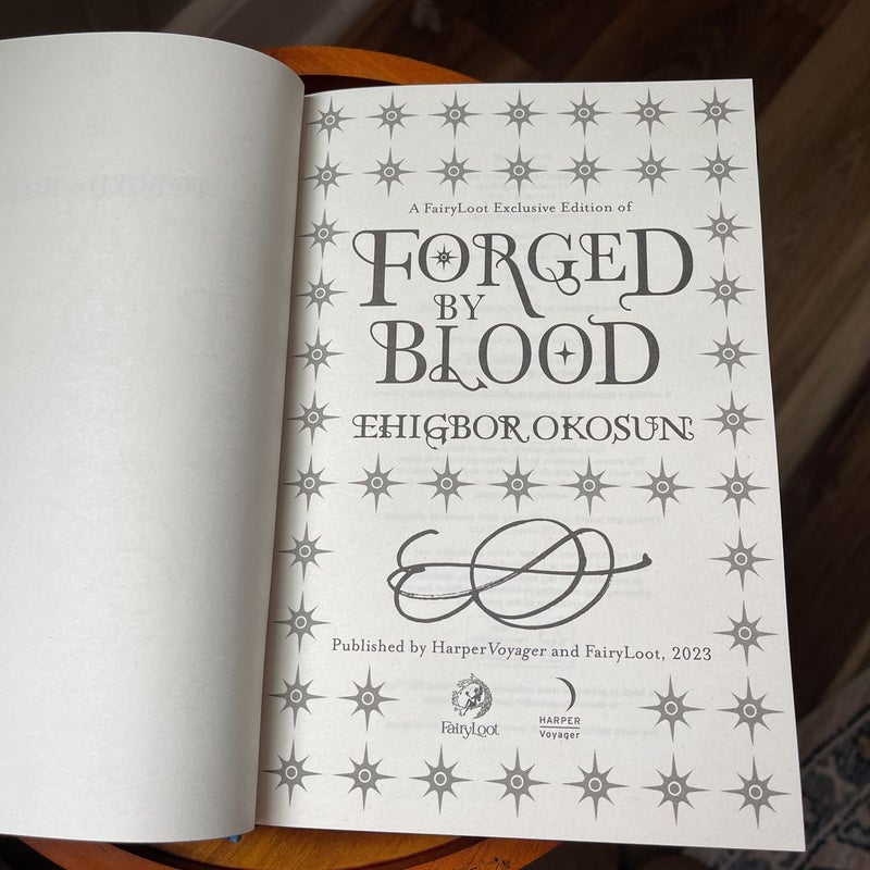 Forged by Blood FairyLoot Special Edition