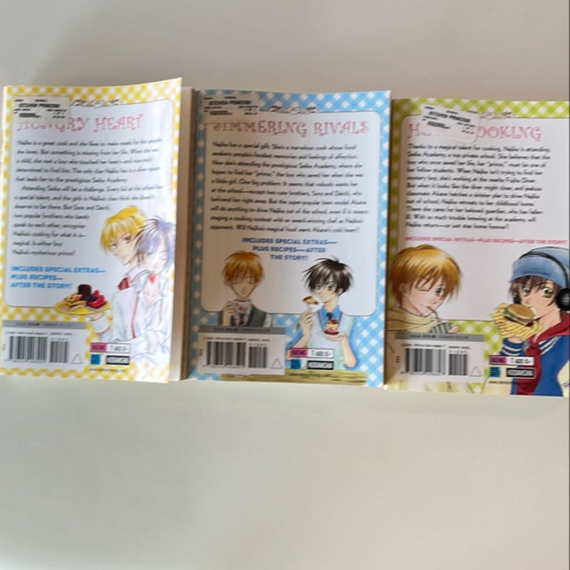 Kitchen Princess 1,2,&3 bundle by Natsumi Ando, Miyuki Kobayashi ...