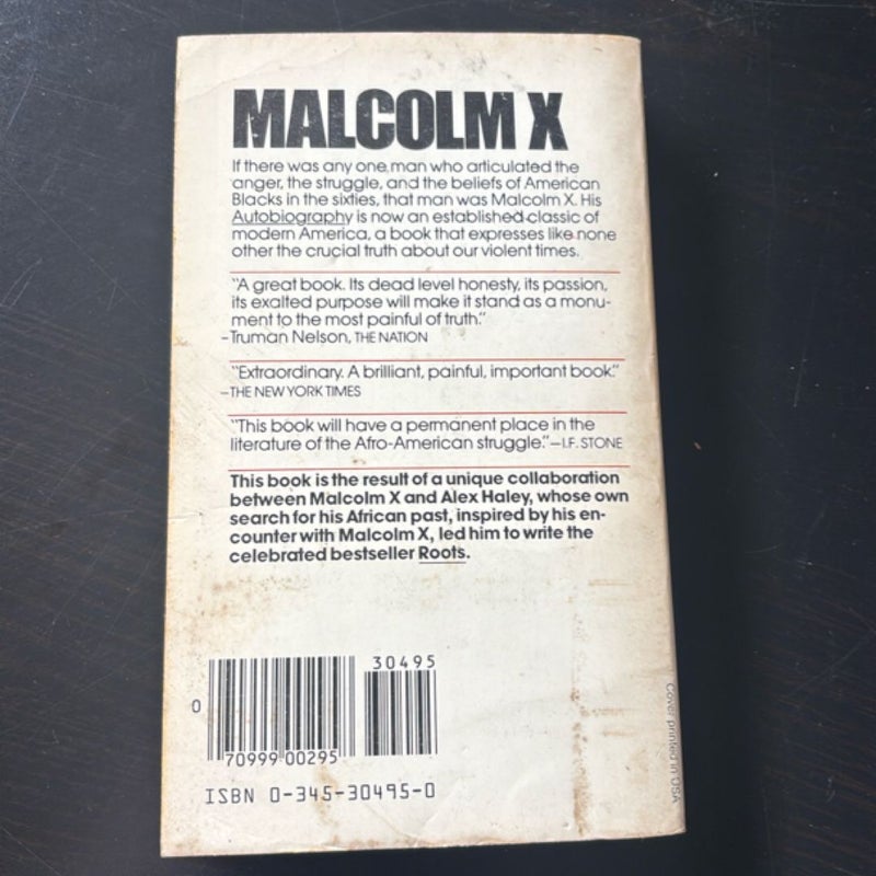 The Autobiography of Malcolm X