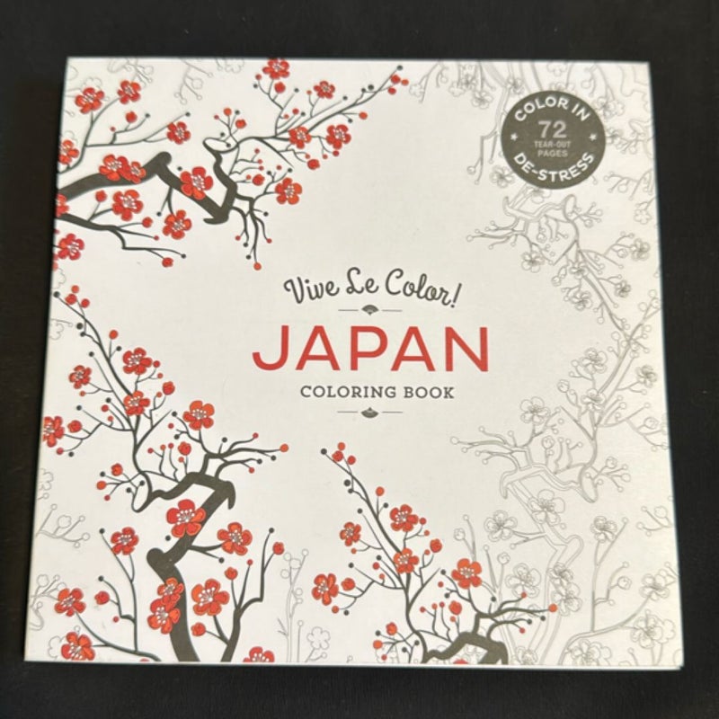 Vive le Color! Japan (Adult Coloring Book)