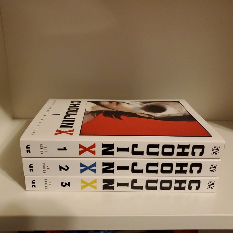 Choujin X, Vol. 1-3