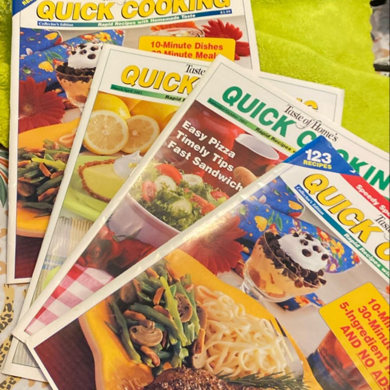 Taste of Home Quick Cooking Magazine Bundle