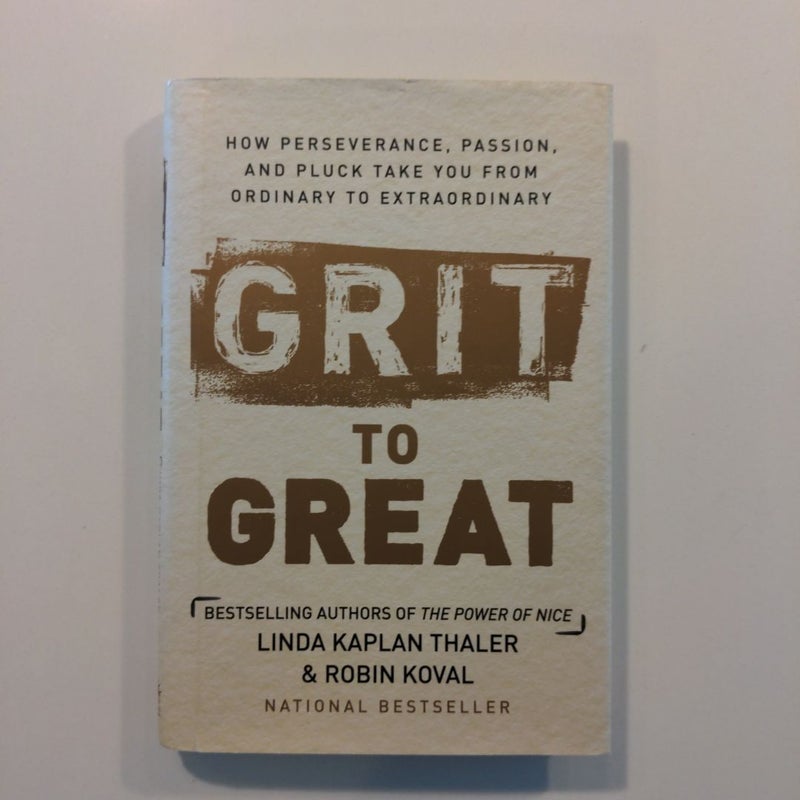 Grit to Great