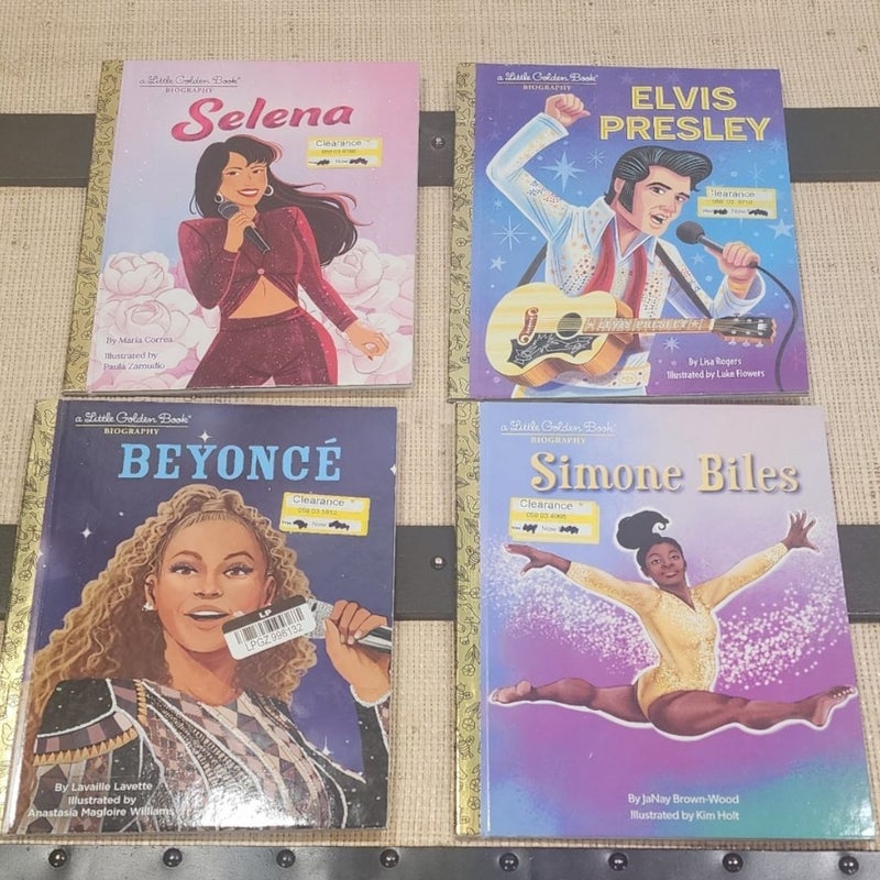 Lot of 4 Little Golden Kids Books 11