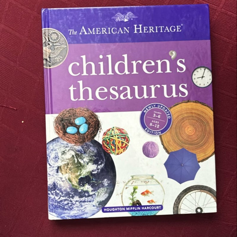 The American Heritage Children's Thesaurus