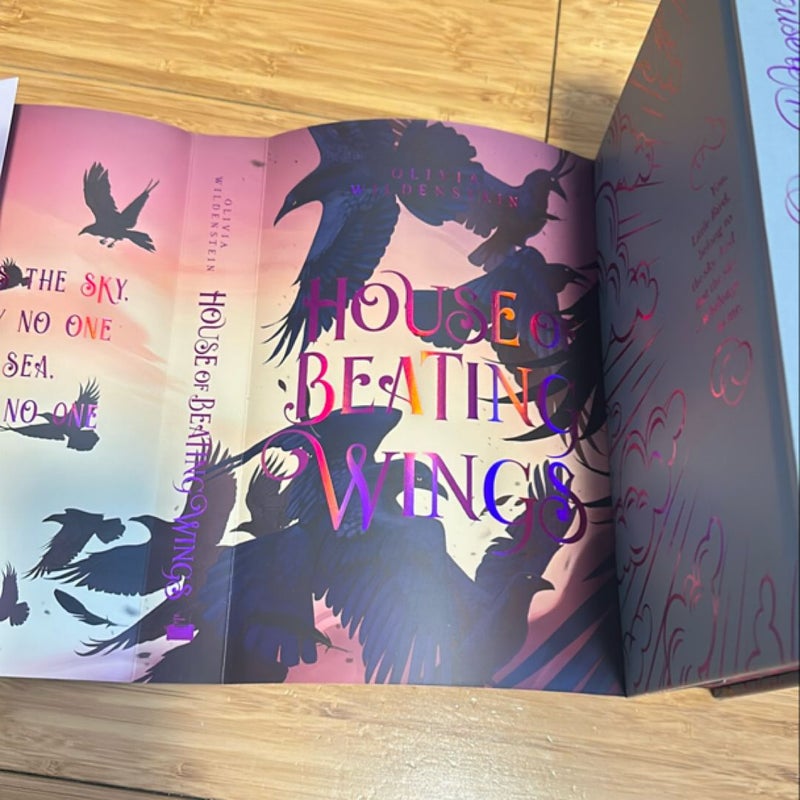 SIGNED bookish box - house of beating wings