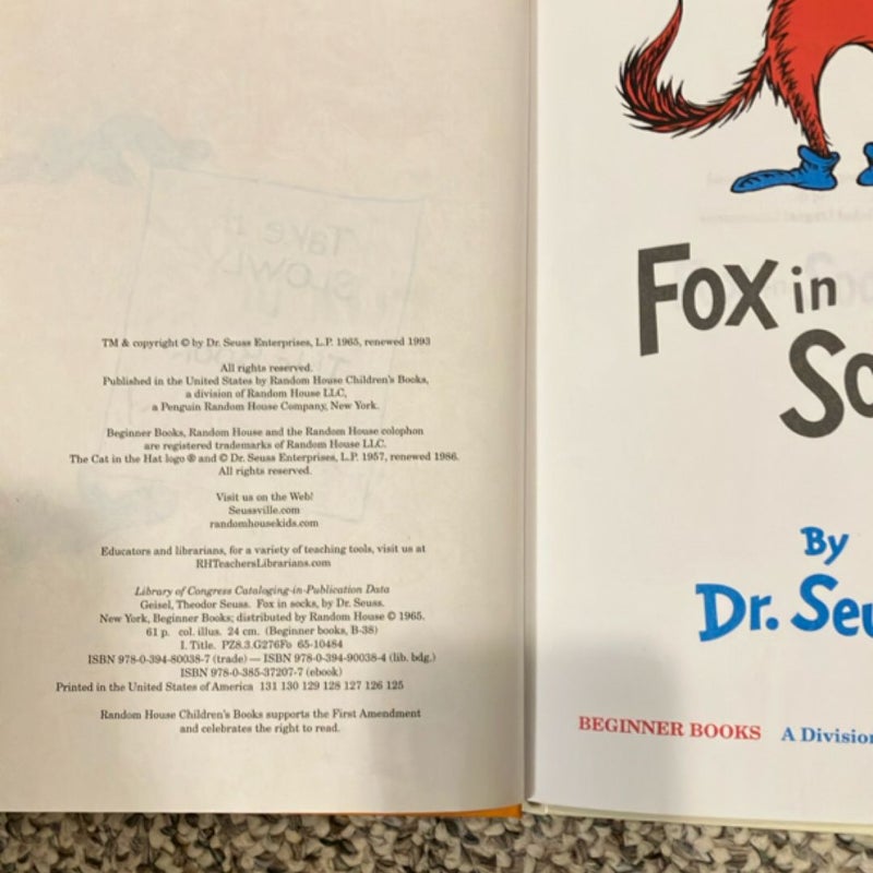 Fox in Socks
