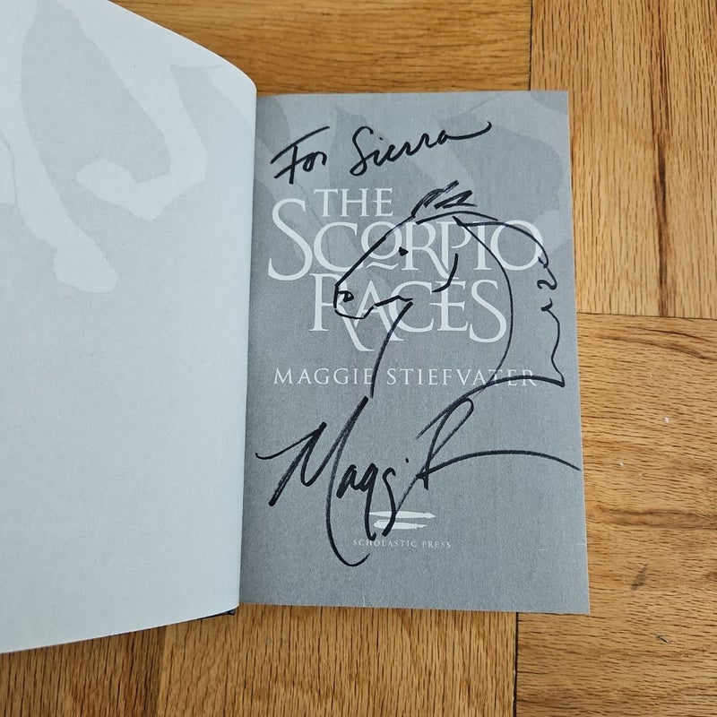 SIGNED and DOODLED! The Scorpio Races