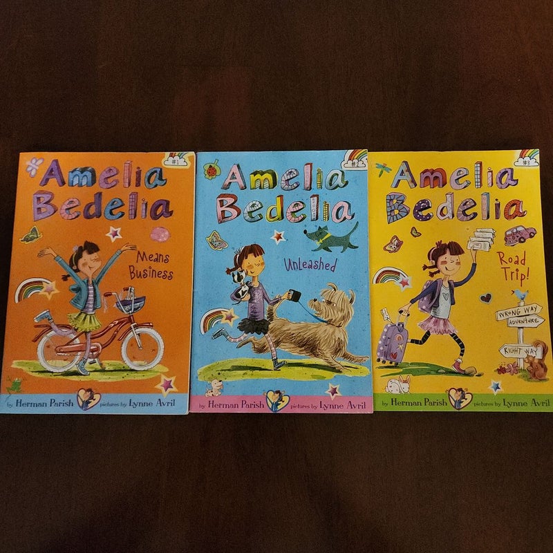 Amelia Bedelia 3 book bundle