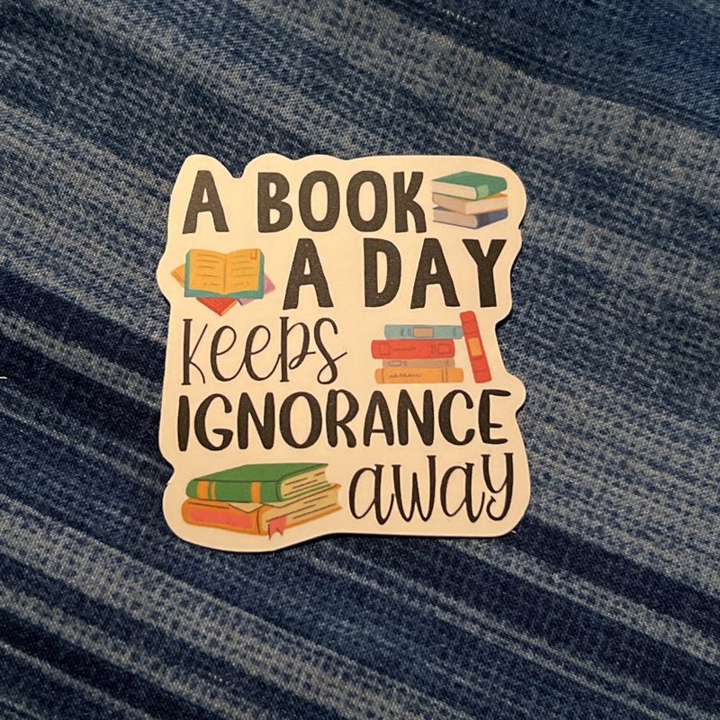 bookish sticker