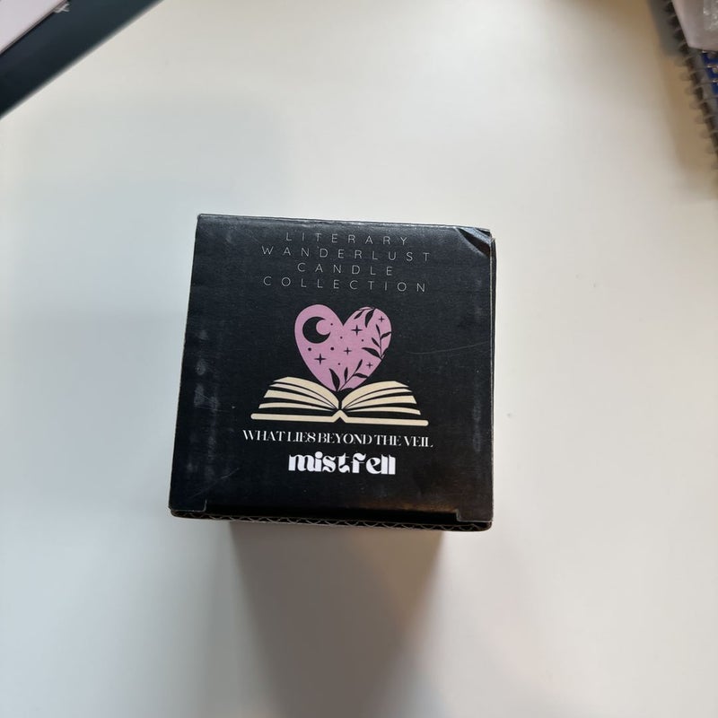 What lies beyond the veil inspired candle 