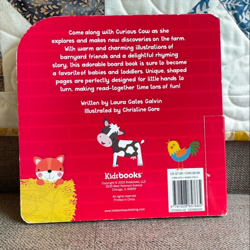 Curious Cow Layered Board Book