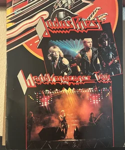 Judas Priest 1983 World Vengeance Original Concert Tour Book Rob Halford