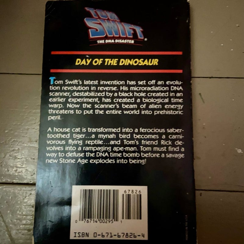 Tom Swift DNA Disaster #4 Aquatech Warrior #6 Fire Biker #9 Archway Paperback