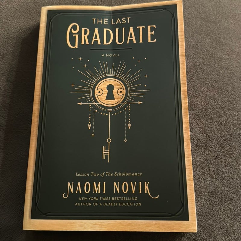 Signed 1/1 A Deadly Education & The Last Graduate Naomi Novik