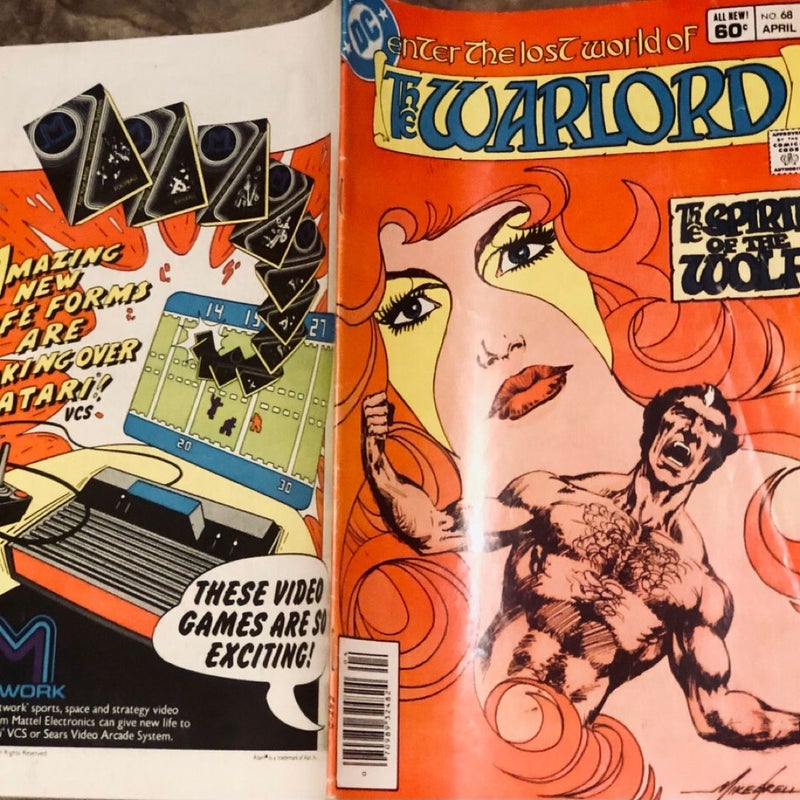 Red Sonja Dynamite #01 The Wardlord #65 & #68 DC Comics RETRO book vintage LOT