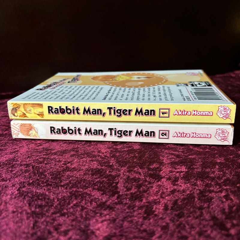 Rabbit Man, Tiger Man Volume 1-2 (Yaoi)