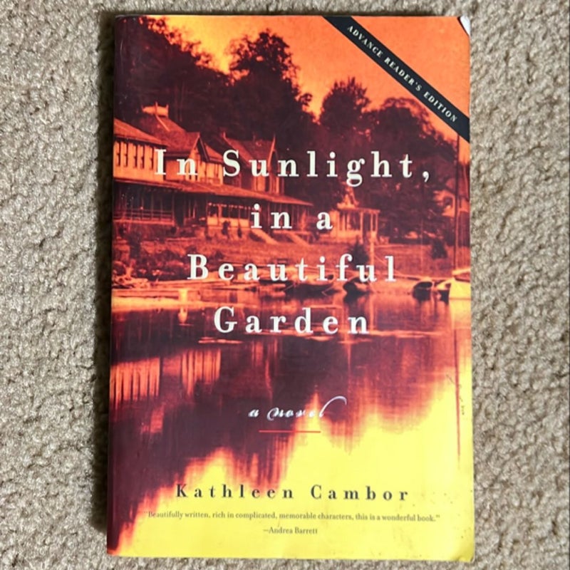 In Sunlight, in a Beautiful Garden