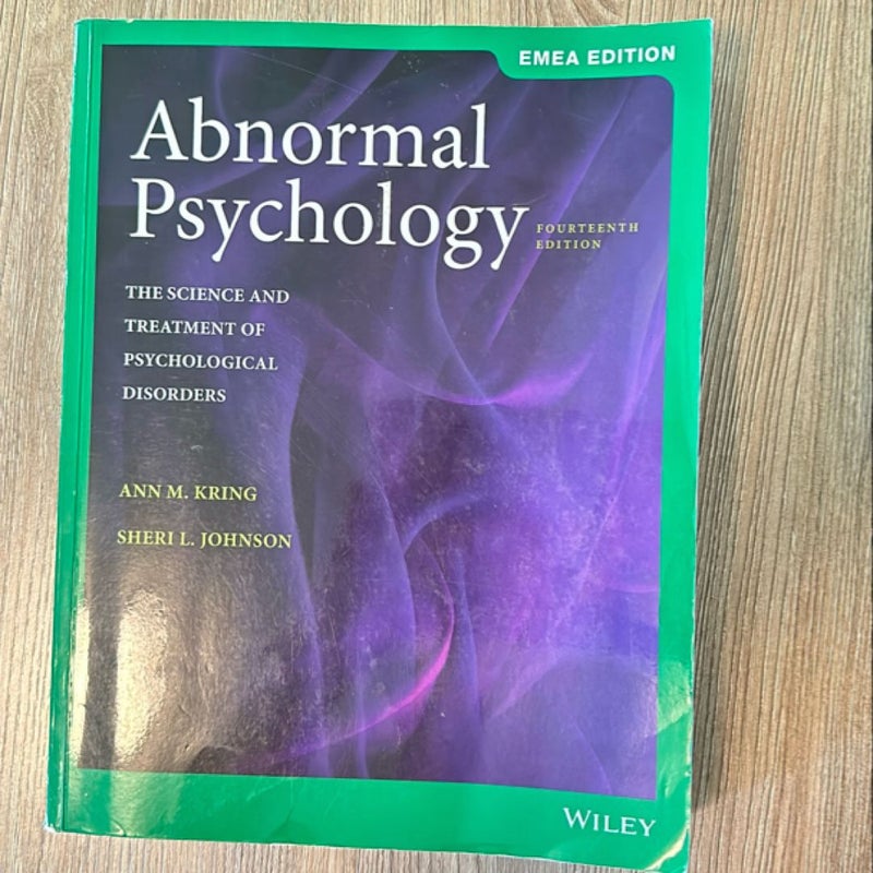 Abnormal Psychology