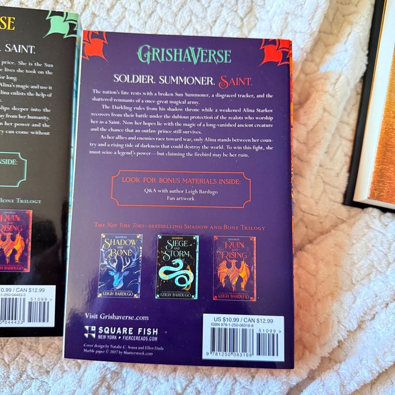 The Shadow and Bone Trilogy Boxed Set