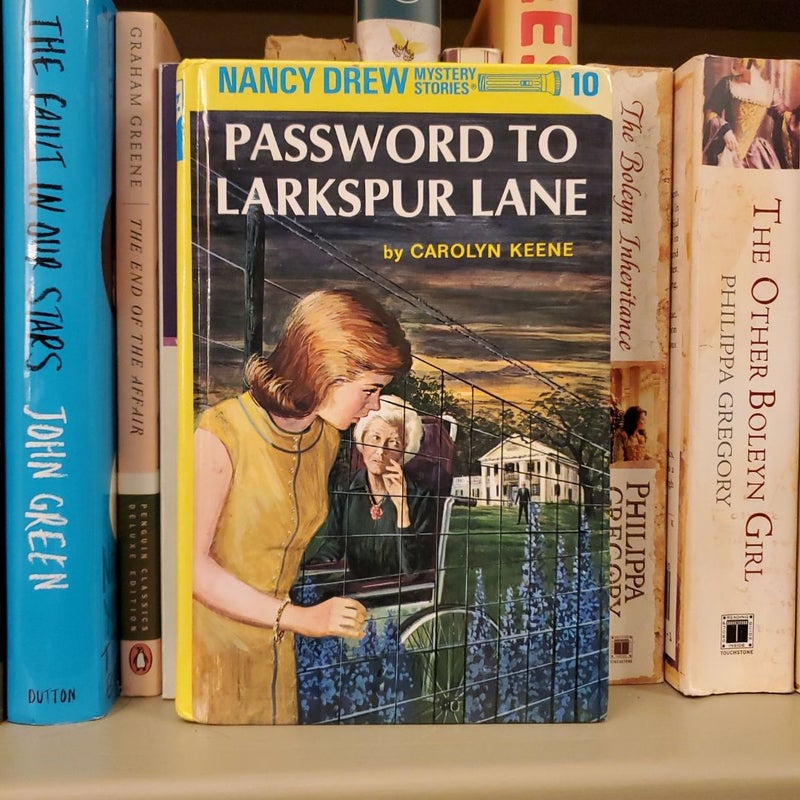 Nancy Drew 10: Password to Larkspur Lane