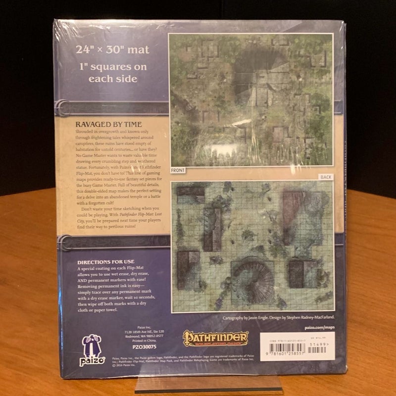 Pathfinder Flip-Mat: Lost City NEW