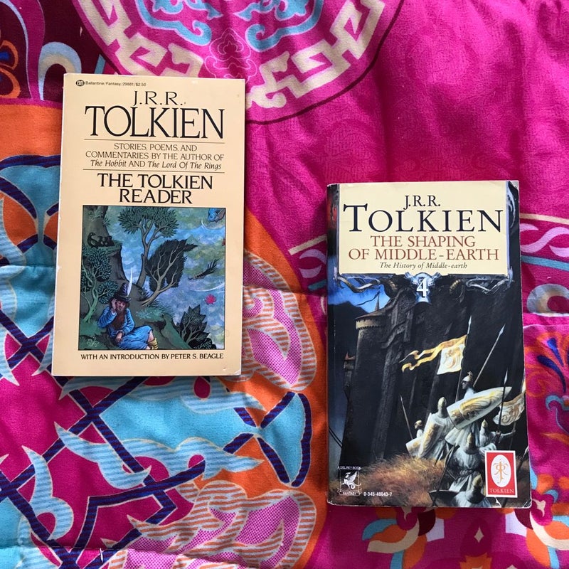 J.R.R. Tolkien 2-Book Collection (The Tolkien Reader & The Shaping of Middle-Earth)