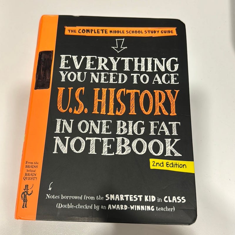 Everything You Need to Ace U. S. History in One Big Fat Notebook, 2nd Edition