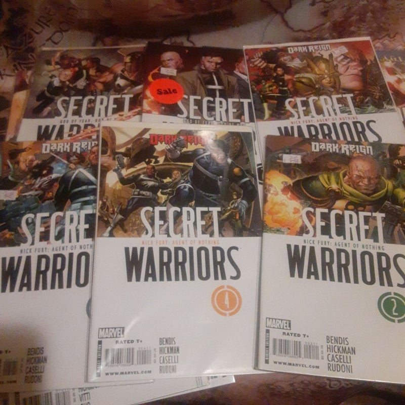 Secret Warriors complete set Marvel Comics