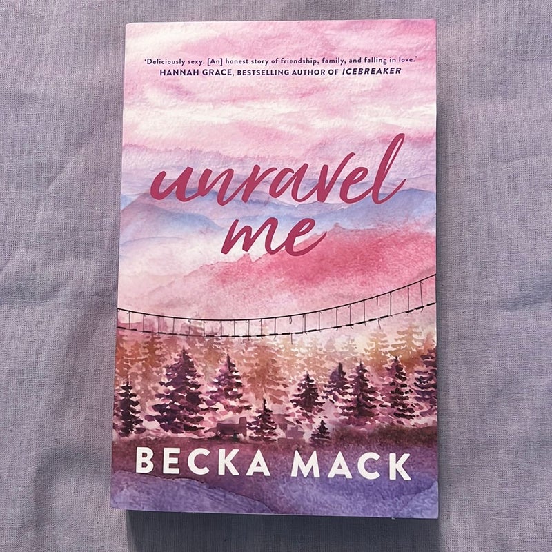 Unravel Me (UK edition) 