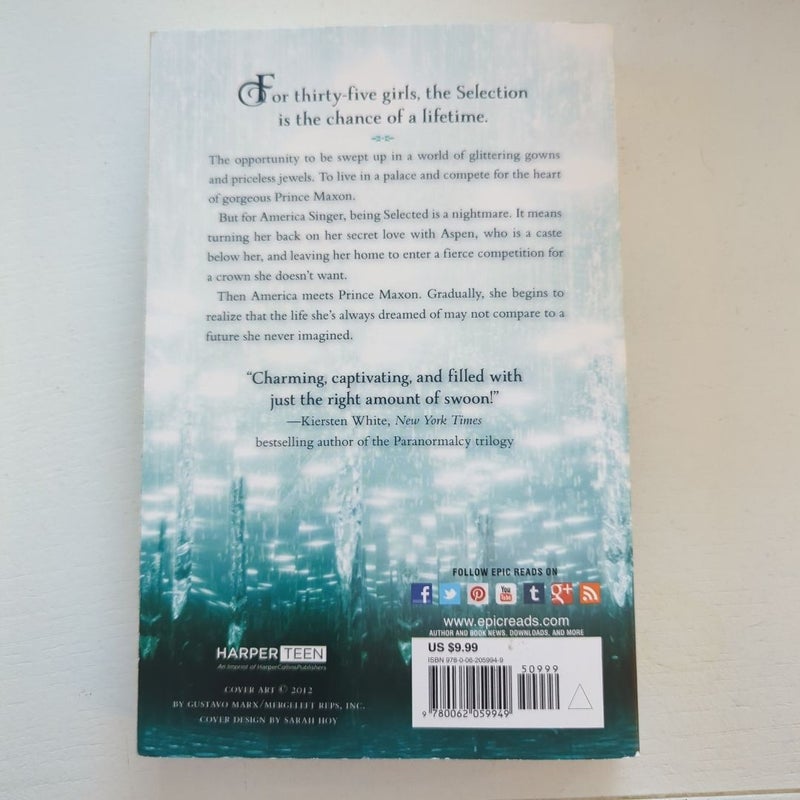 The Selection first paperback edition 