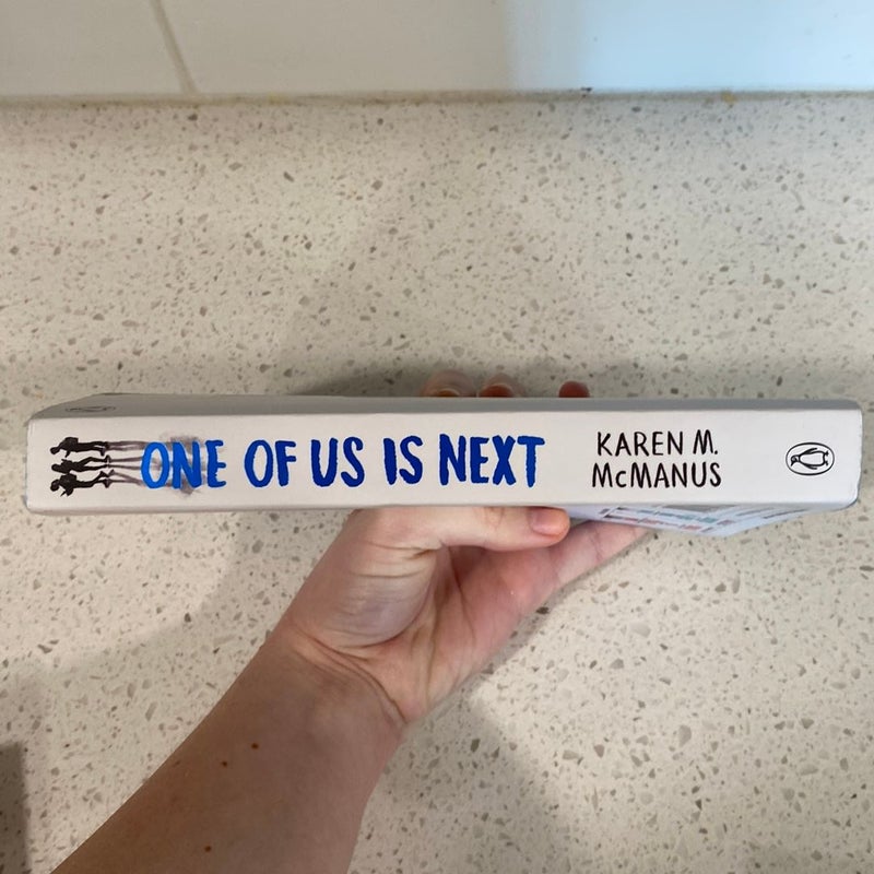 One of Us Is Next (UK edition w/sprayed edges)