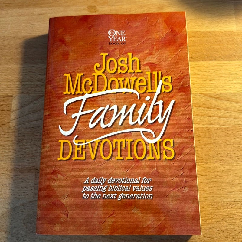 The One Year Book of Family Devotions