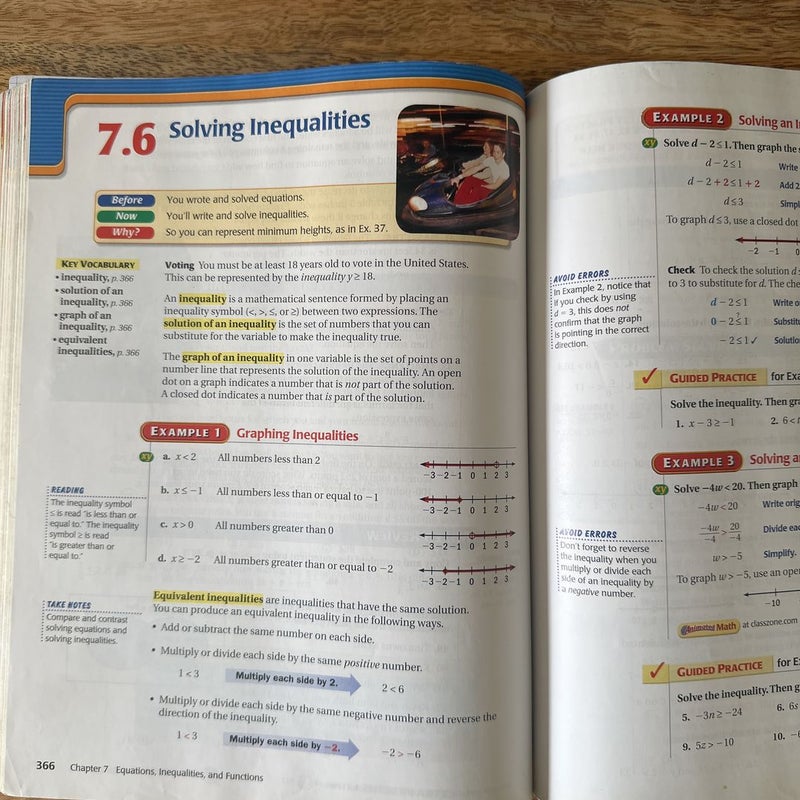 McDougal Littell Math Course 2