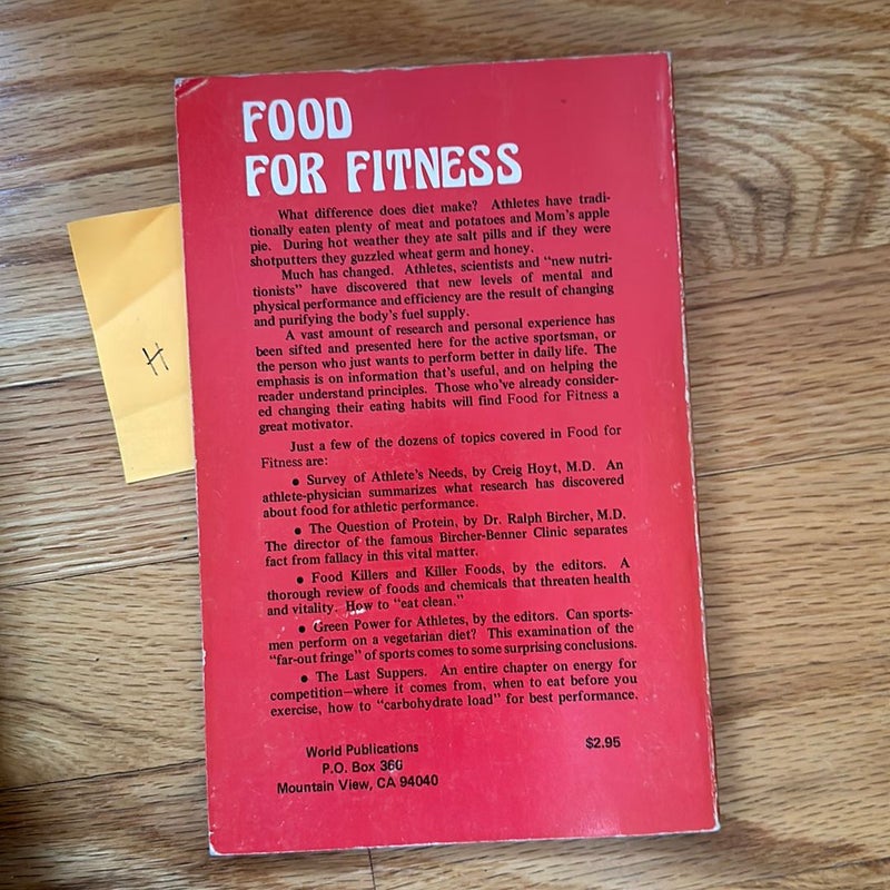 Food for Fitness 