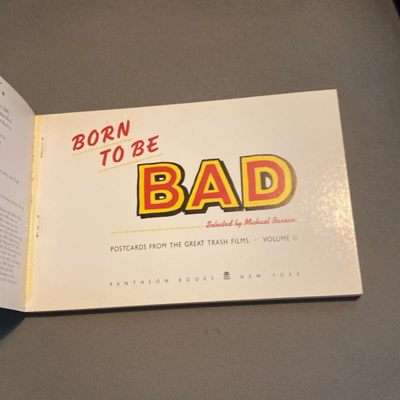 Born to Be Bad by Michael Barson