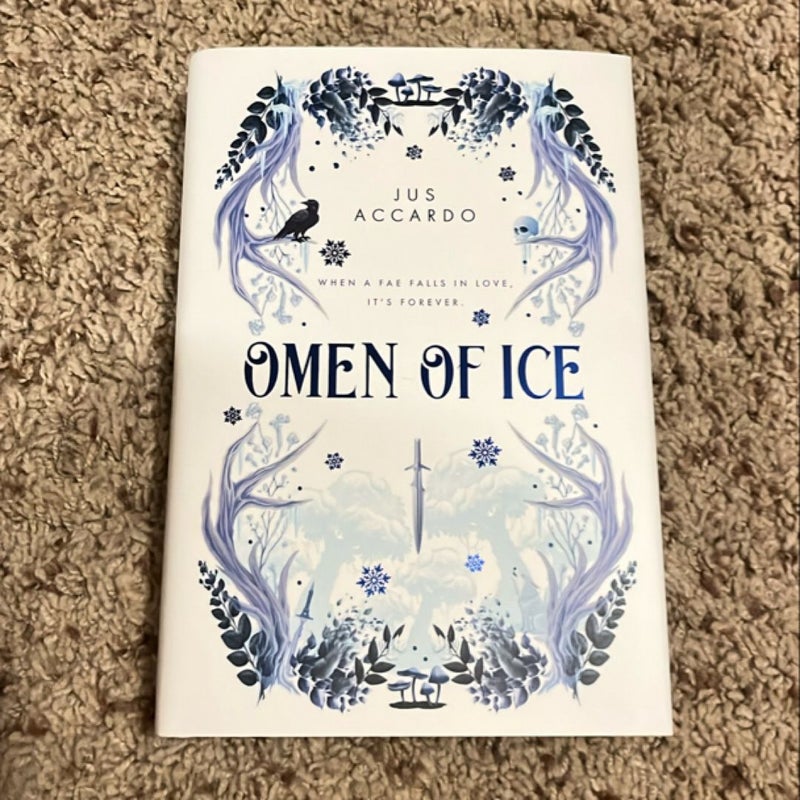 Omen of Ice (Owlcrate edition with author letter)