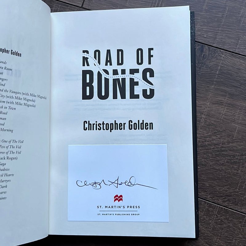 Road of Bones (Signed Bookplate)