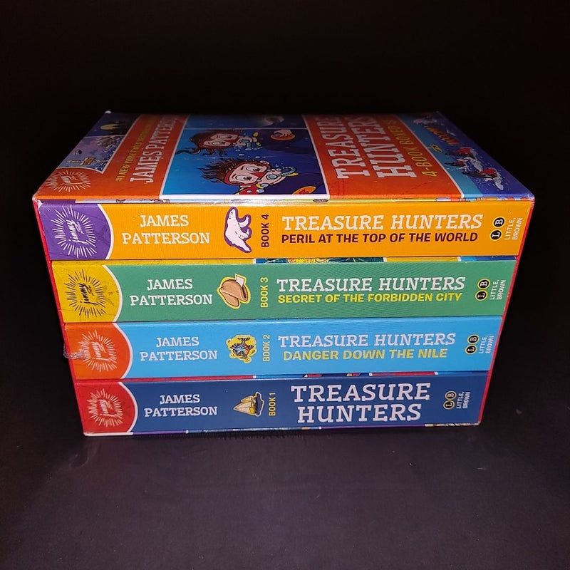 Treasure Hunters 4-book boxed set