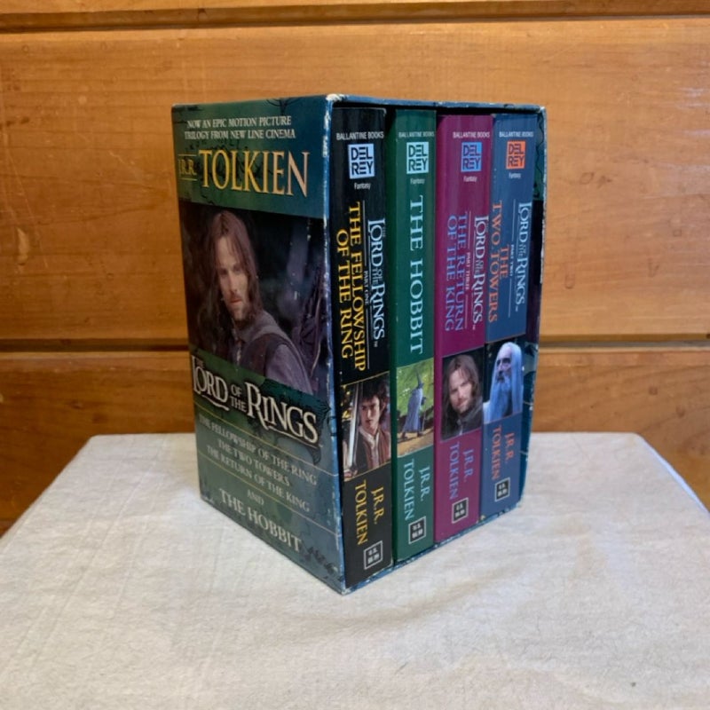 Lord of the Rings Trilogy and The Hobbit Boxed Set