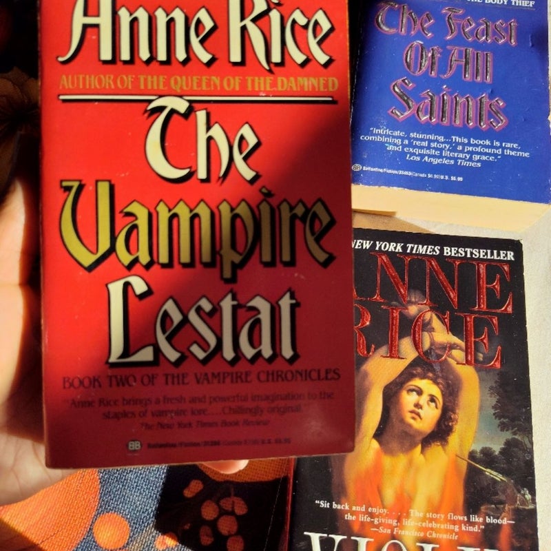 Anne Rice Book Bundle