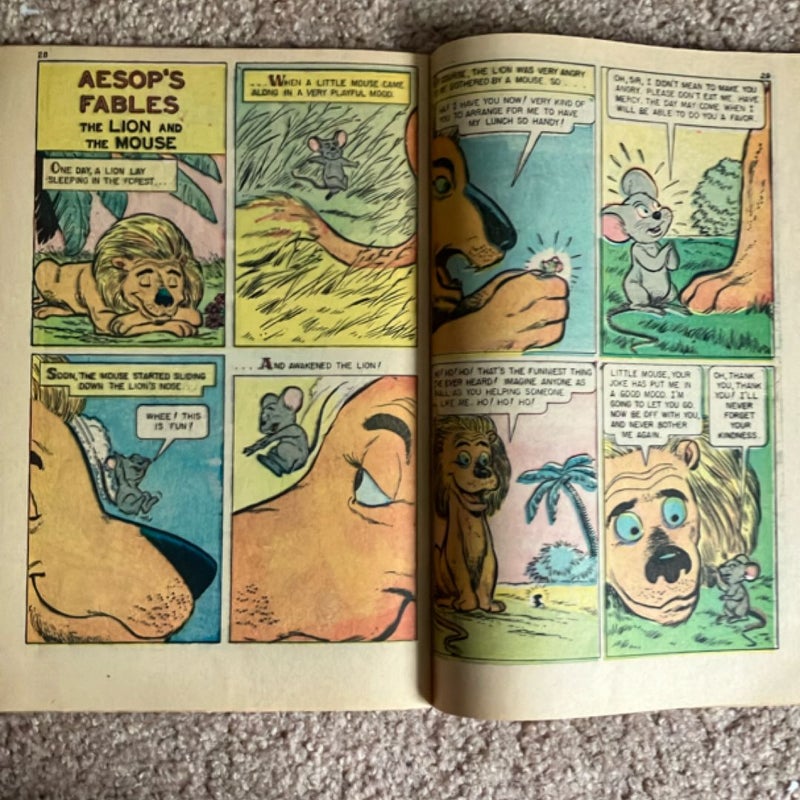 Vintage The Golden Goose: Classics Illustrated Junior No. 518