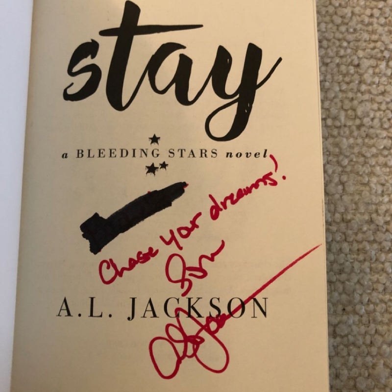 Stay - Signed Copy