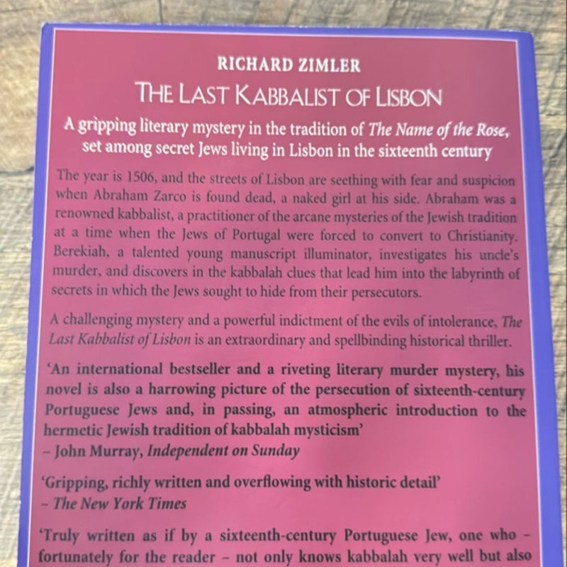 The Last Kabbalist of Lisbon