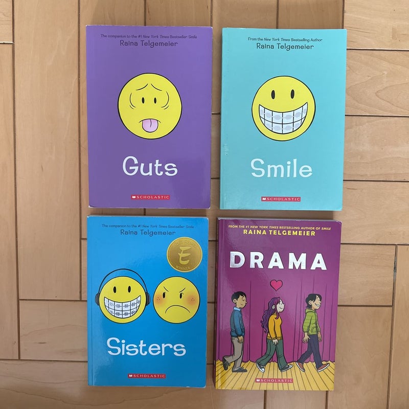 Raina Telgemeier bundle (4 books total) (can be seperated)