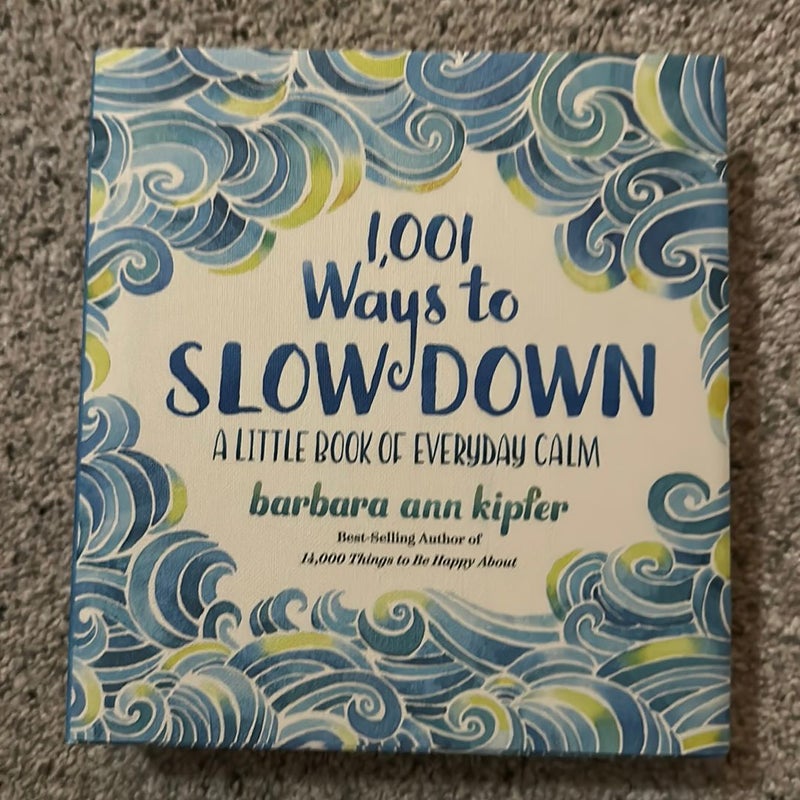 1,001 Ways to Slow Down