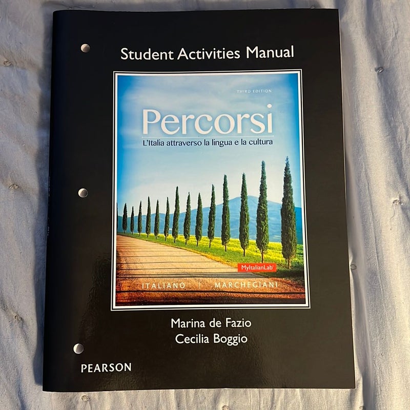 Student Activities Manual for Percorsi