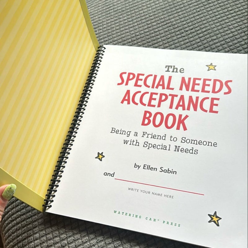 The Special Needs Acceptance Book