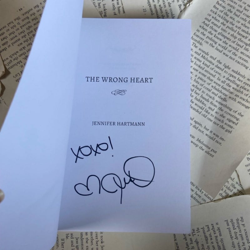 The Wrong Heart OOP *hand signed*