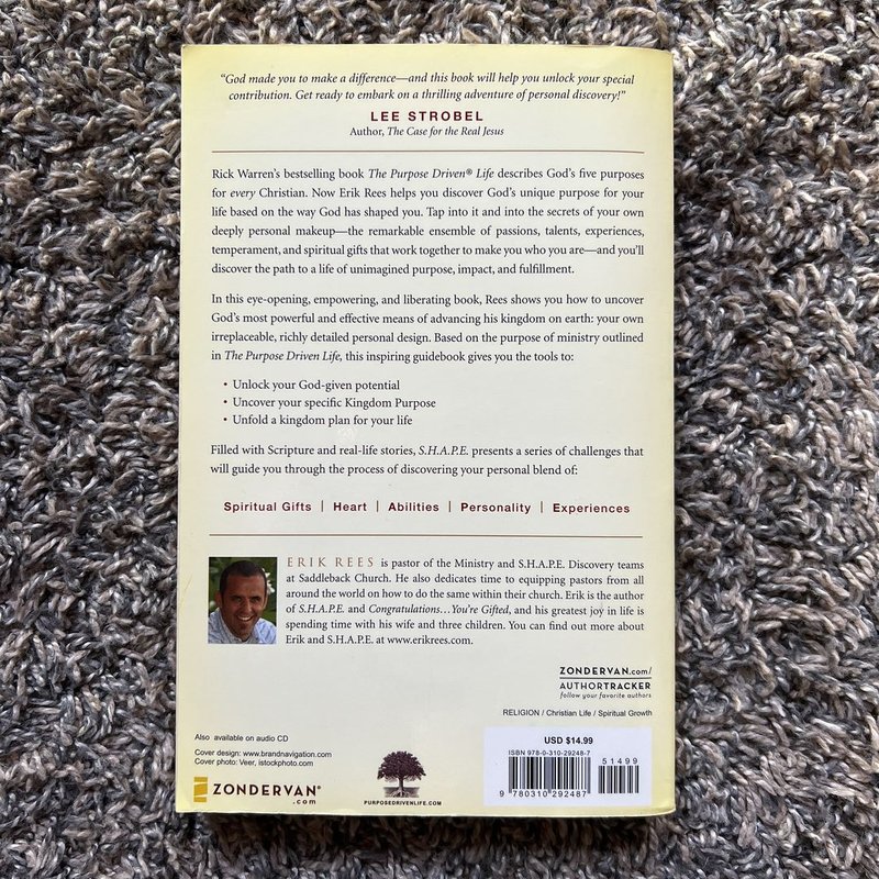 S. H. A. P. E. by Erik Rees; Rick Warren (Foreword by), Paperback ...